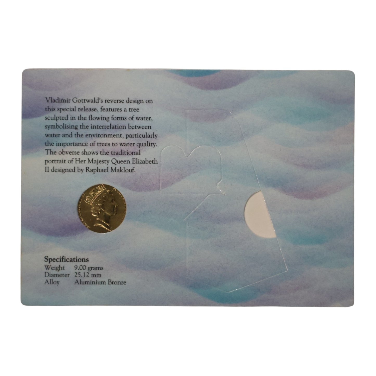 1993 $1 Coin - Landcare Australia and BBC Hardware "Clean Rivers" Release