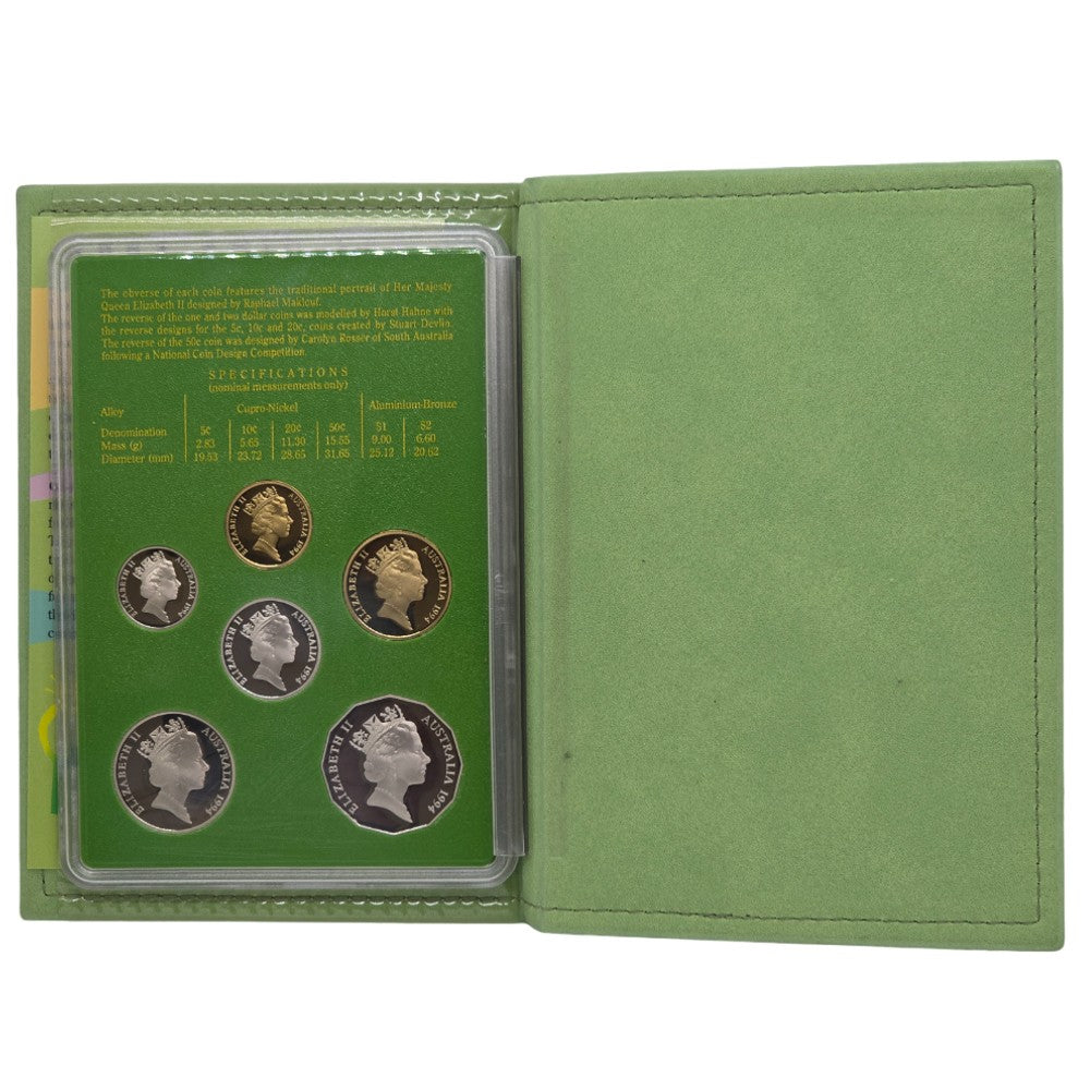 1994 Royal Australian Mint Proof Coin Set - International year of the Family
