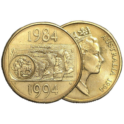 1994 $1 Coin - 10th Anniversary of the Dollar Coin/Dollar Decade