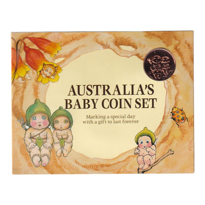 1995 Uncirculated Baby Mint Set - Gumnut Babies with Commemorative Medallion