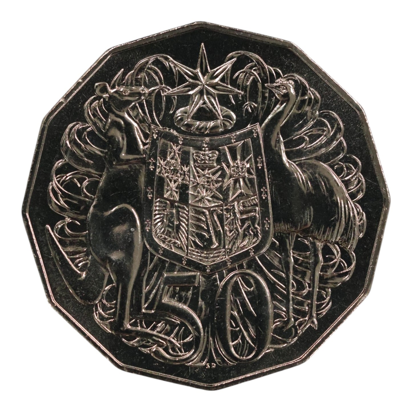 1996 50c Coin- "Coat of Arms" - Uncirculated