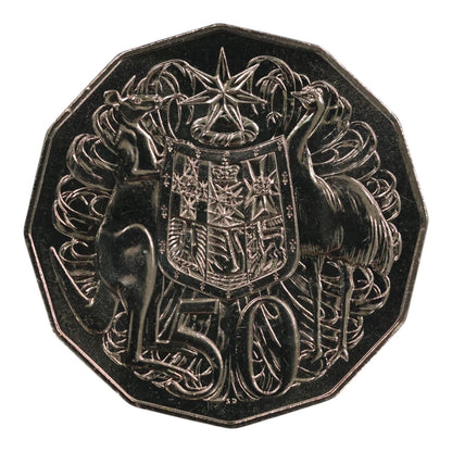 1996 50c Coin- "Coat of Arms" - Uncirculated