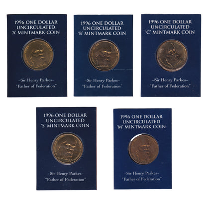 1996 $1 Coin - 100th Anniversary of the Death of Sir Henry Parkes
