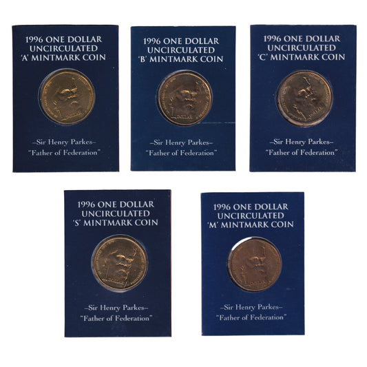 1996 $1 Coin - 100th Anniversary of the Death of Sir Henry Parkes