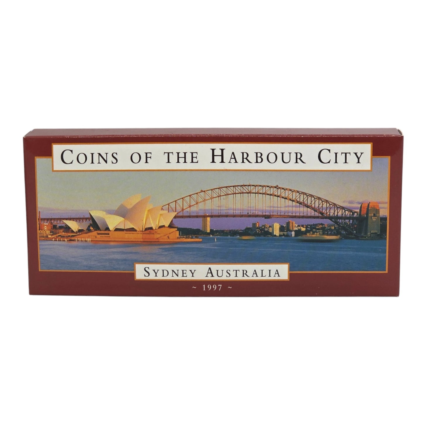 1997 $10 Coin 2-Coin Set - Coins of the Harbour City, Sydney - Frosted Silver Proof