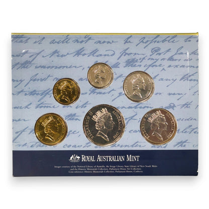1998 Royal Australian Mint Uncirculated Coin Set - Bass & Flinders