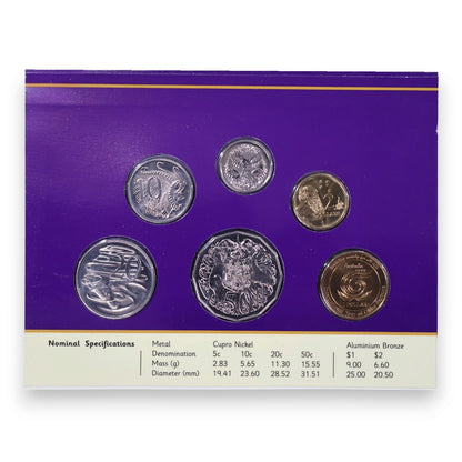 1999 Royal Australian Mint Uncirculated Coin Set - International Year of Older Persons
