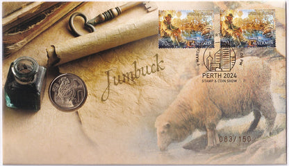 2024 Perth Stamp and Coin Show - Australia Post Releases - Set of 4 Covers (8th - 10th March)