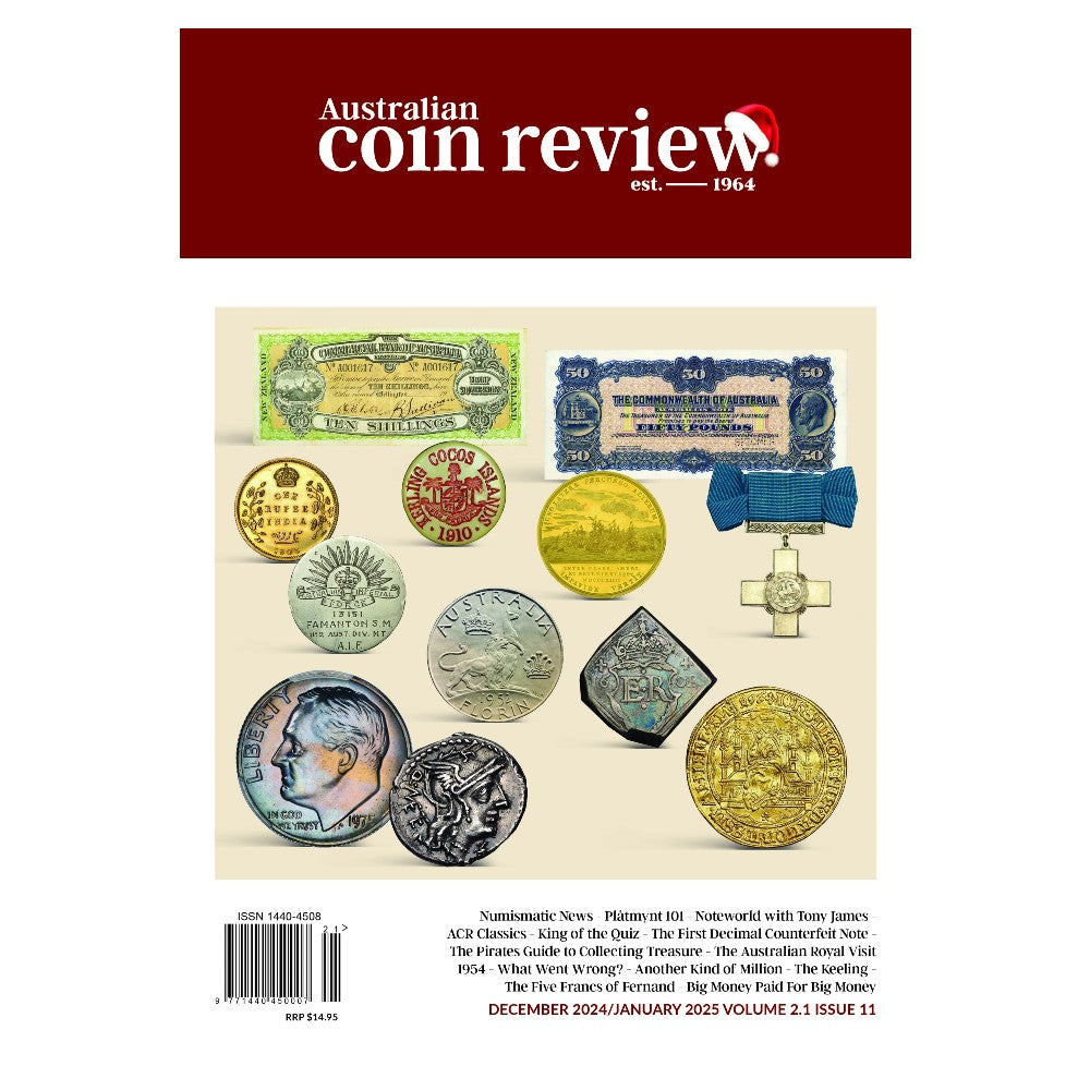 December 2024/January 2025 – Australian Coin Review Magazine