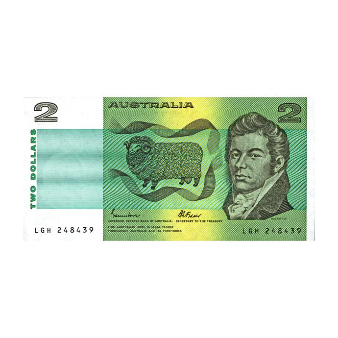 2025 Australia $2 Last Note & First Coin Uncirculated Pack