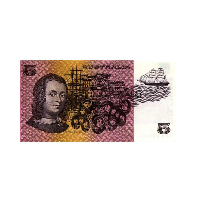 2025 Australia $5 Last Note & First Coin Uncirculated Pack
