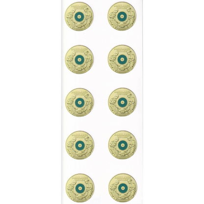 $2 Coin Tube Stickers - 10 Pack - Multiple Types Available