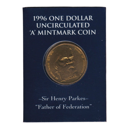 1996 $1 Coin - 100th Anniversary of the Death of Sir Henry Parkes