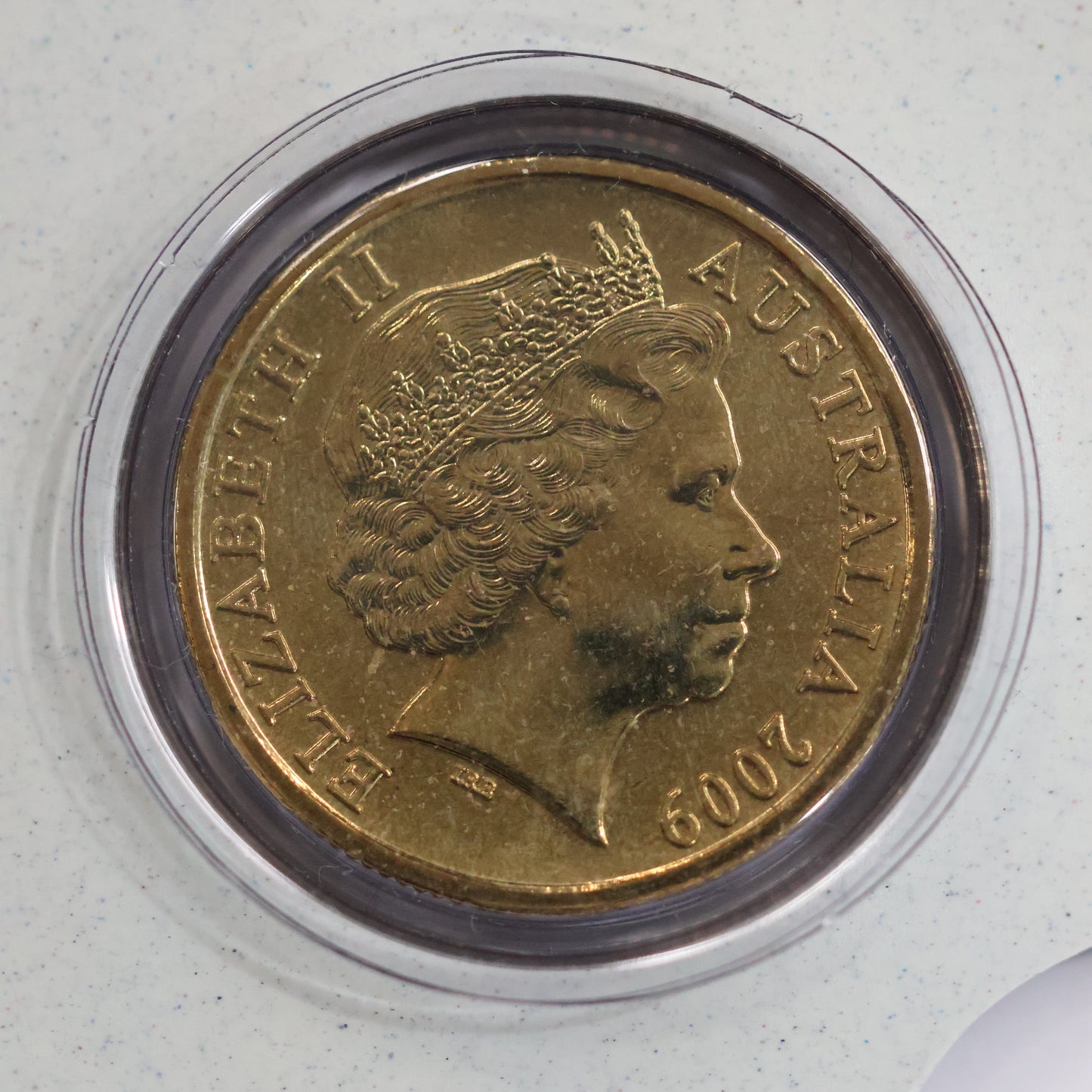 2009 $1 Coin - Royal Australian Mint Refurbishment - Master Mintmark 'C' Counterstamp