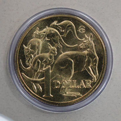 2009 $1 Coin - Royal Australian Mint Refurbishment - Master Mintmark (Folded)