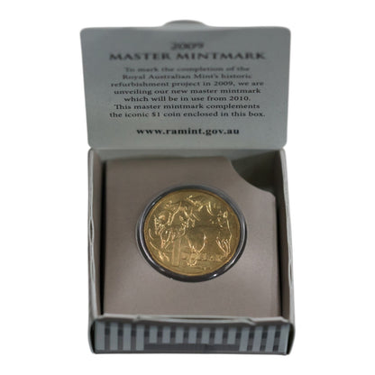 2009 $1 Coin - Royal Australian Mint Refurbishment - Master Mintmark 'C' Counterstamp