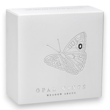 2026 Australian Opal Wings - Meadow Argus 1oz Silver Proof Coin with Opal Insert