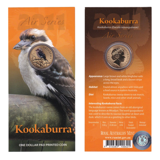 2011 $1 Coin - Air Series - Kookaburra