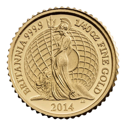 2014 Britannia 1/40th oz Gold Proof Coin