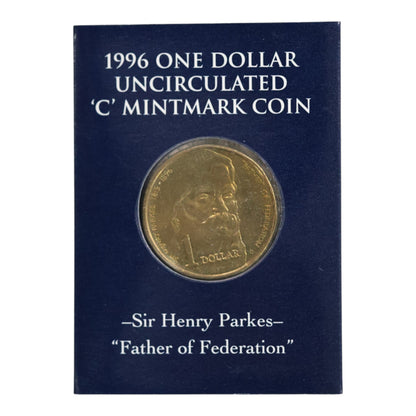 1996 $1 Coin - 100th Anniversary of the Death of Sir Henry Parkes
