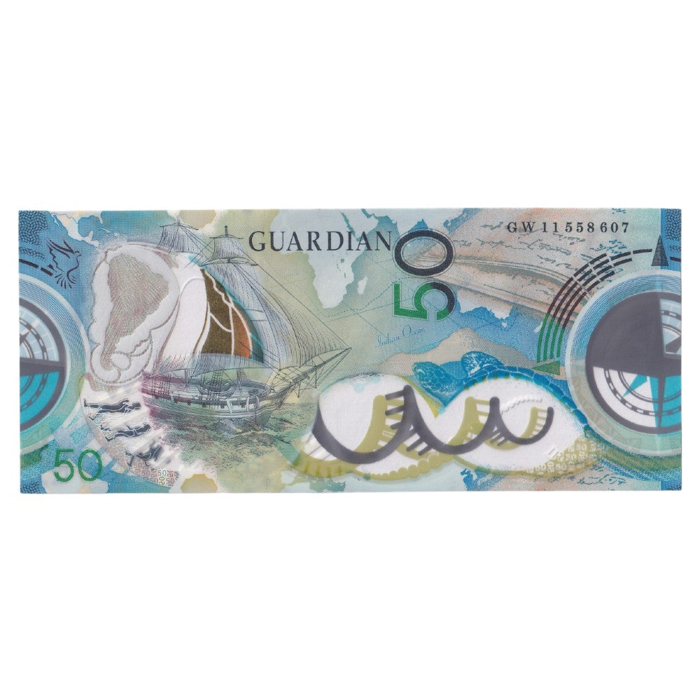 Australia $50.00 CSIRO Trial Polymer Banknote - Uncirculated - 'Green-50'