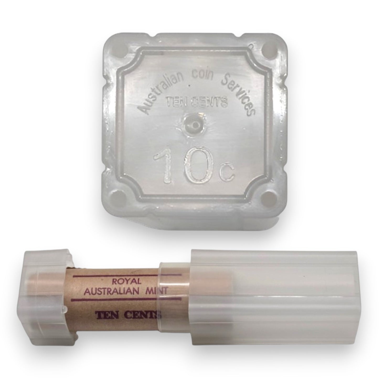 Coin Tubes for Australian Coin Rolls
