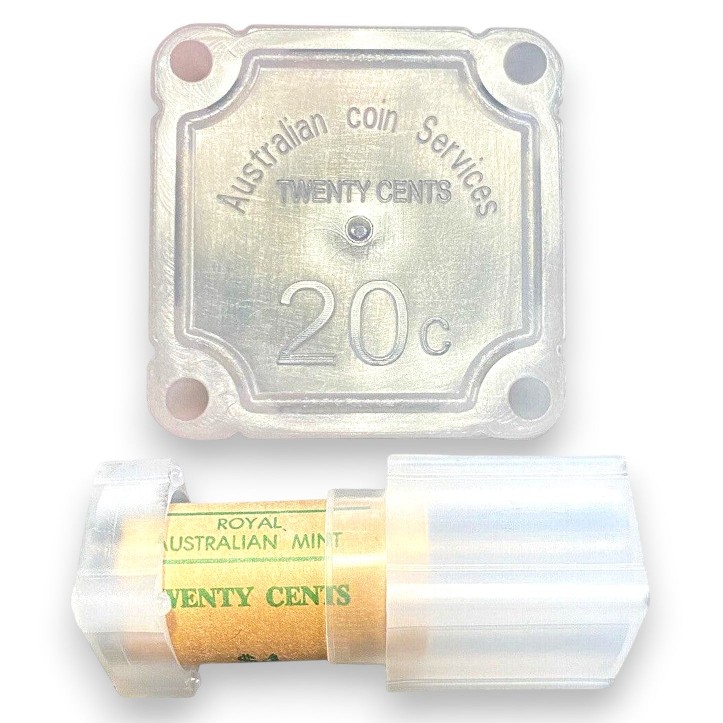 Coin Tubes for Australian Coin Rolls