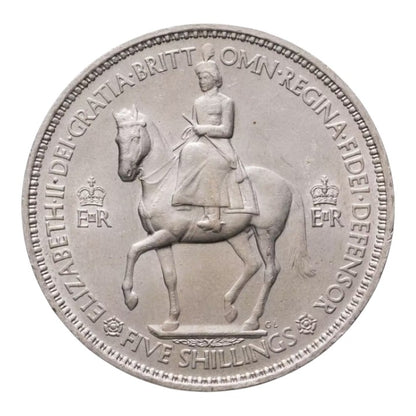 1953 United Kingdom - 5 Shillings - Elizabeth II Coronation - Uncirculated