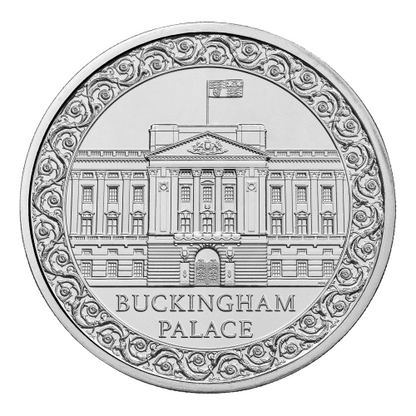 2024 Buckingham Palace UK £5 Brilliant Uncirculated Coin