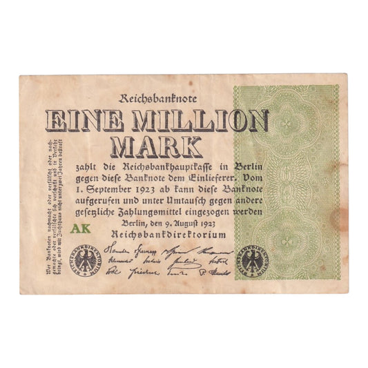 1923 Germany - p102a - 1 Million Mark