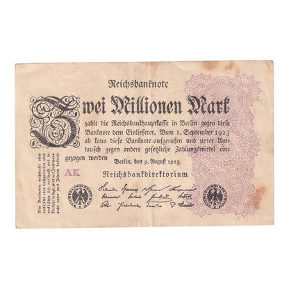 1923 Germany - p104a - 2 Million Mark