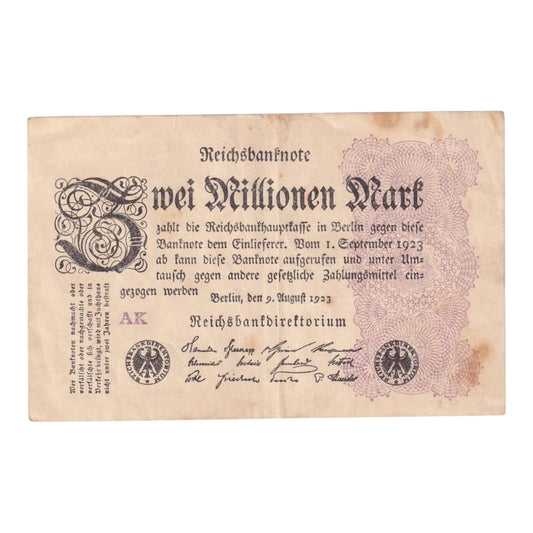 1923 Germany - p104a - 2 Million Mark
