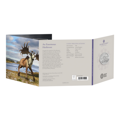 2024 Giant Deer 50p Brilliant Uncirculated Coin