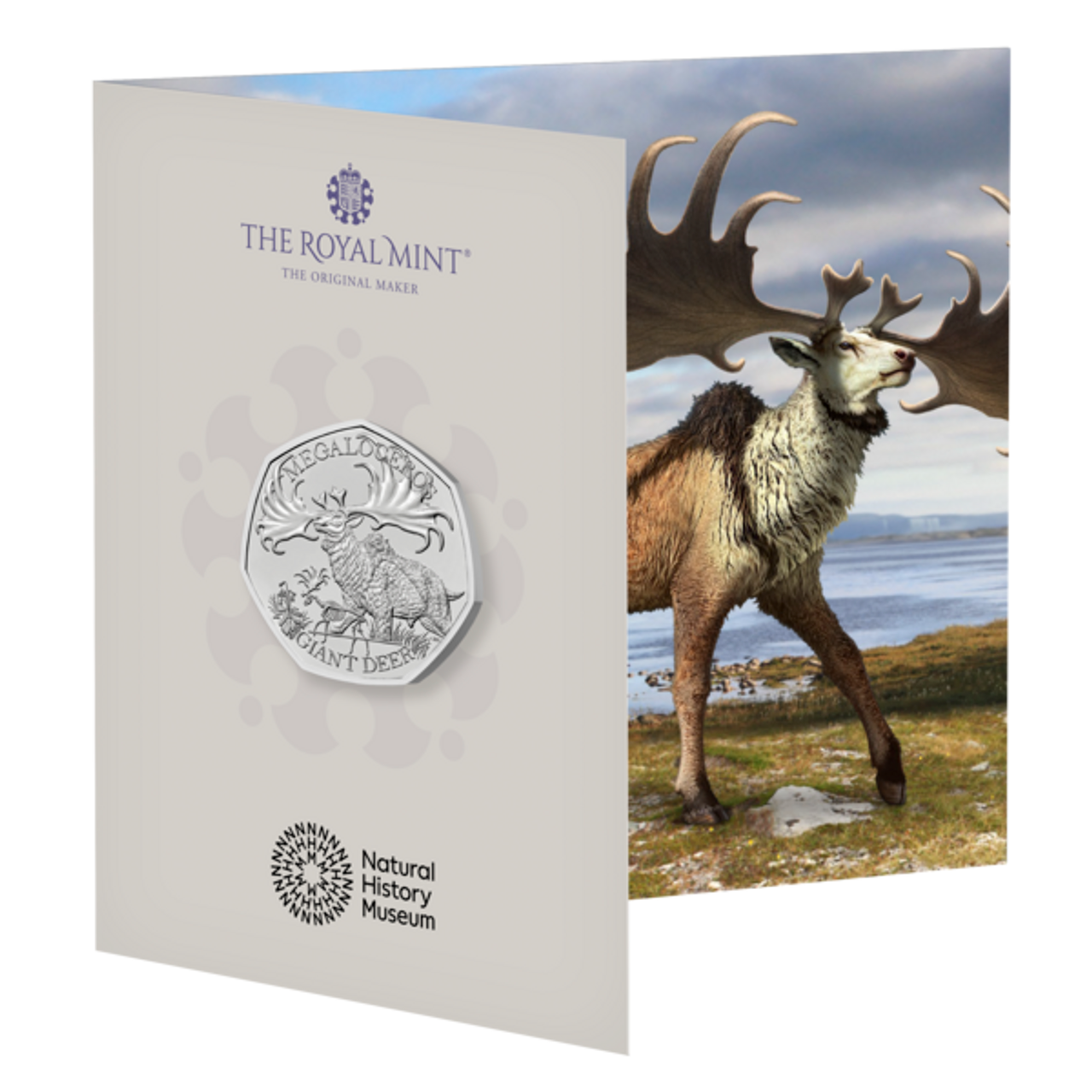 2024 Giant Deer 50p Brilliant Uncirculated Coin