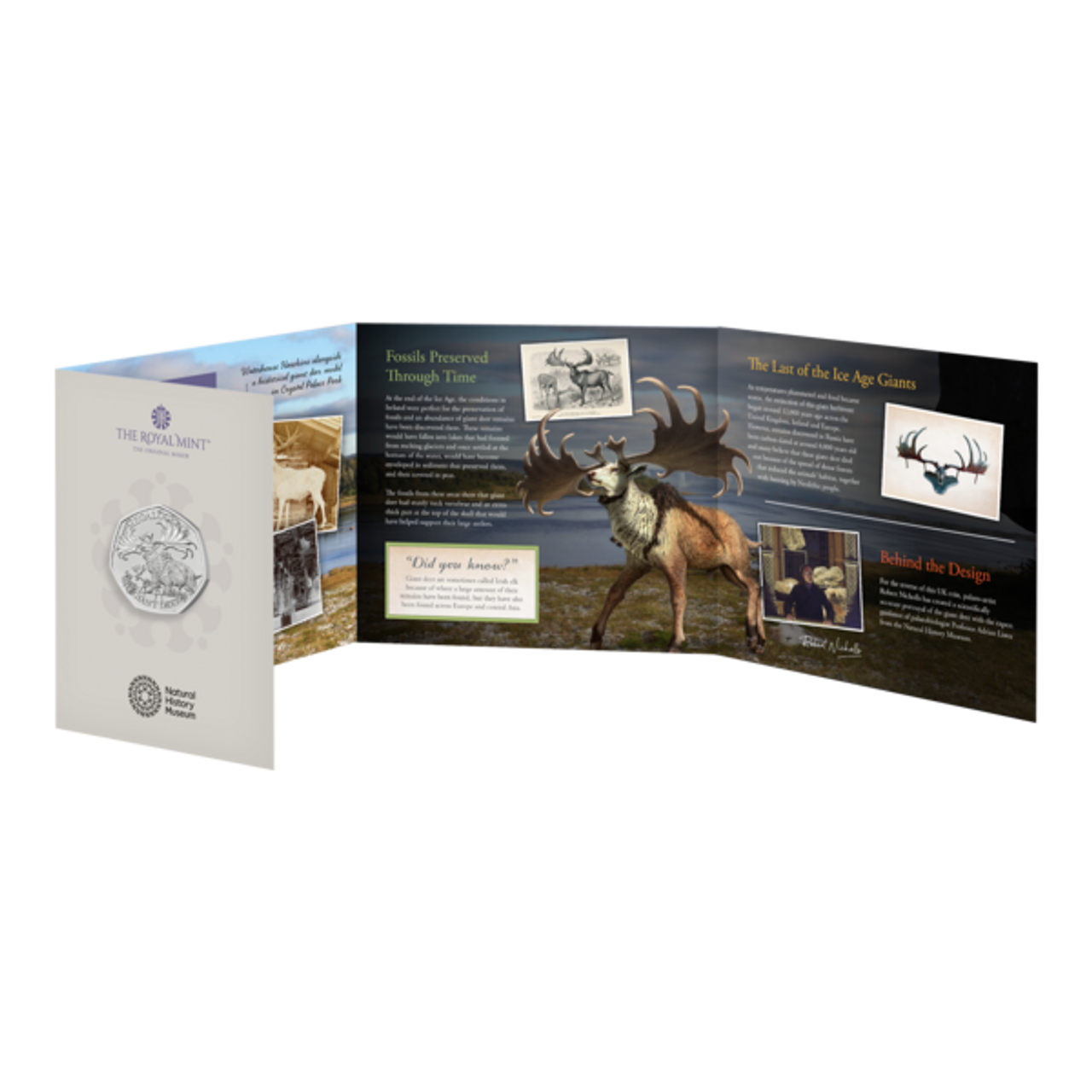 2024 Giant Deer 50p Brilliant Uncirculated Coin