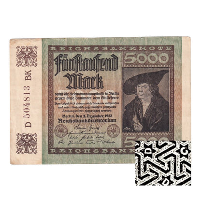 1922 Germany - p81  - 5000 Mark
