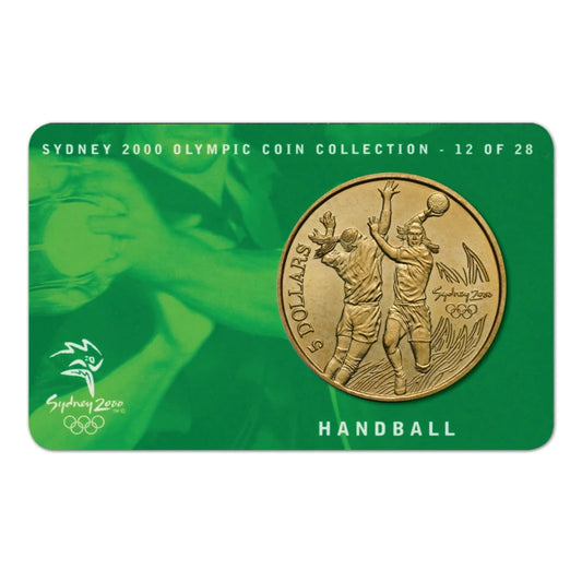 2000 $5 Coin - Sydney Olympics Handball