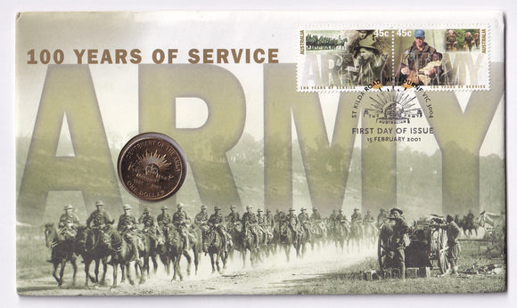 2001 PNC - 100 Years of Service - Centenary of the Army