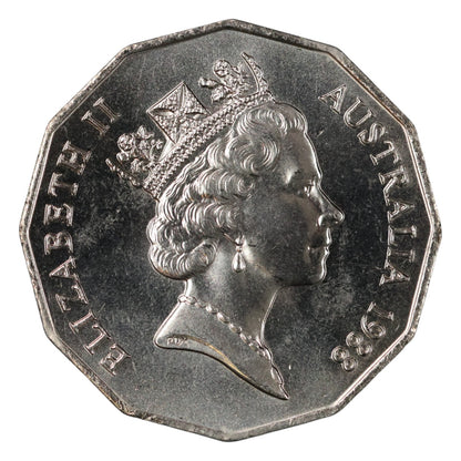 1988 50c Coin - Commemorating the Australian Bicentenary - Uncirculated