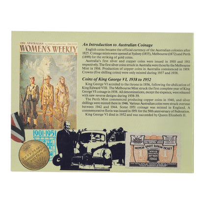 Australian Pre-Decimal Coin Set - Australian Coinage of King George VI, 1938-1952 - Sherwood