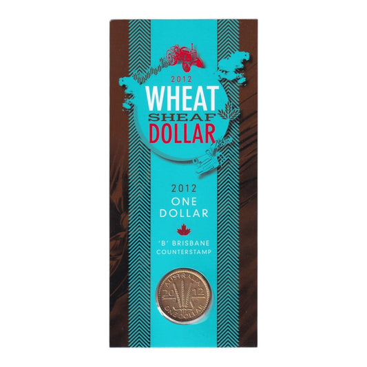 2012 $1 Coin - Wheat Sheaf Dollar - 'M' Counterstamp