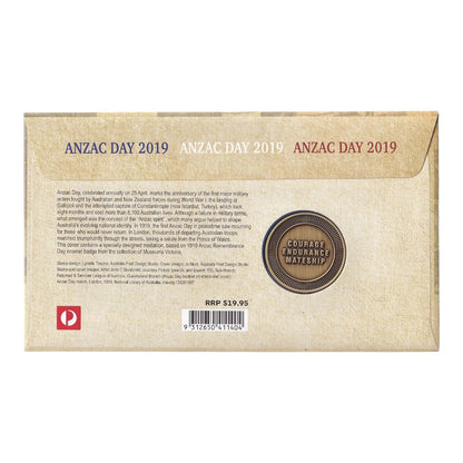 2019 PMC - ANZAC Day - Limited Edition Medallion Cover