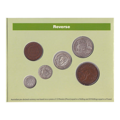 Australian Pre-Decimal Coin Set - Australian Coinage of King George VI, 1938-1952 - Sherwood