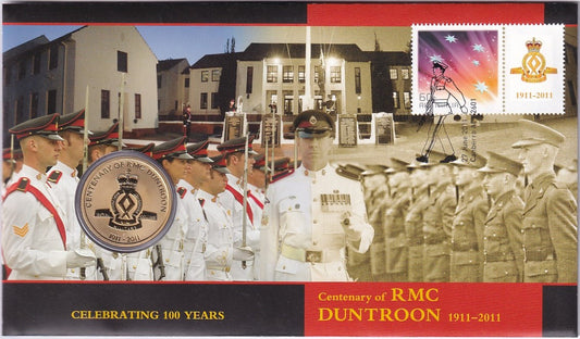 2011 Perth Mint PNC - Centenary of RMC Duntroon
