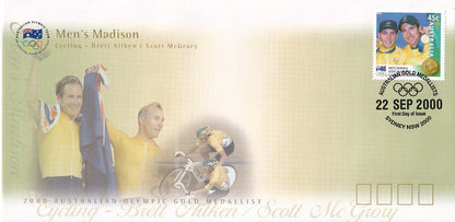 2000 Official Australian Olympic Gold Medallist First Day Covers Collection