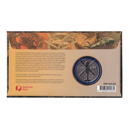 2022 PMC - Black Hawk Helicopter End of Service Retirement Medallion Postal Cover