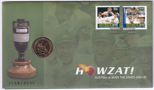 2007 PNC - HOWZAT! Australia Wins the Ashes 2006-07 - #3,738 of 8,000
