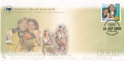 2000 Official Australian Olympic Gold Medallist First Day Covers Collection