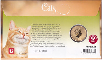 2015 Perth Mint PNC - Cats