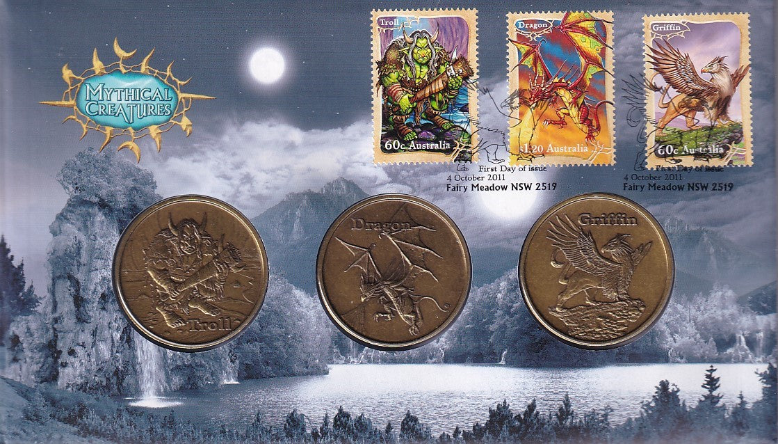 2011 PMC Set of 2 Covers - Mythical Creatures